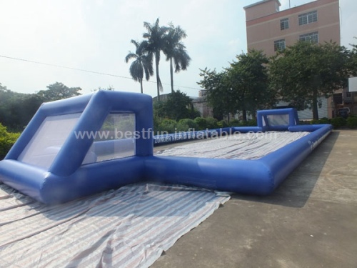 Giant outdoor inflatable football pitch inflatable soccer ground