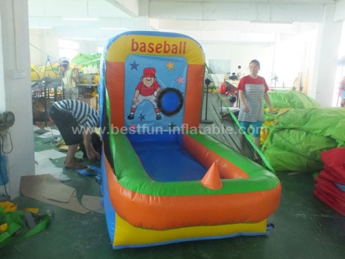 Inflatable baseball shooting game baseball battling cage