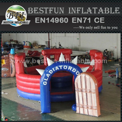 Inflatable Gladiator Joust fighting Arena inflatable jousting game