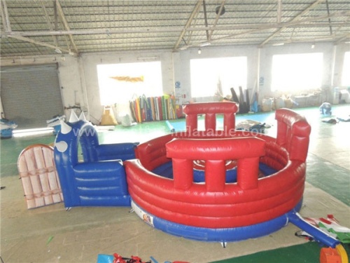 Inflatable Gladiator Joust fighting Arena inflatable jousting game