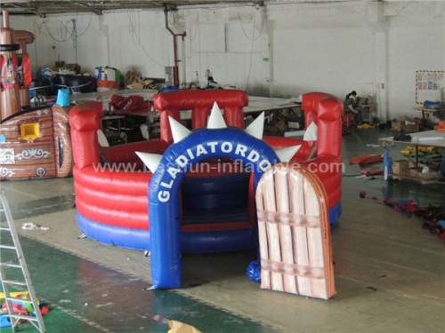 Inflatable Gladiator Joust fighting Arena inflatable jousting game