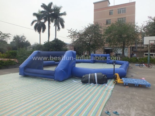 Inflatable soccer field inflatable football game court