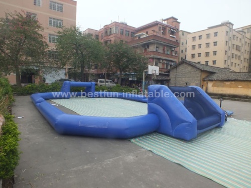 Inflatable soccer field inflatable football game court