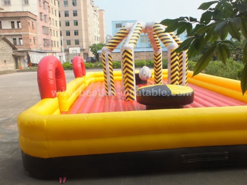 Inflatable wrecking ball sport game for adult