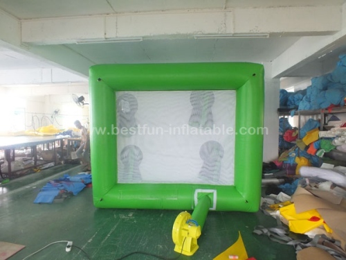 Simple Inflatable Football Toss Game shooting target inflatable football shootout