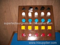 Multi Shaped Peg Board