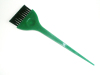 Green Plastic Tint Profession Hair Brush