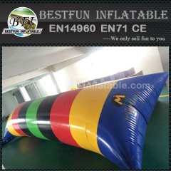Inflatable water blob jump pillow Inflatable launch catapult blob jump