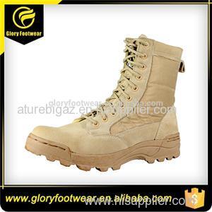 Leather Military Boots Police Shoes