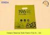 Customized Die Cut Plastic Bags with Handle Hang Hole Strong Sealing Strength