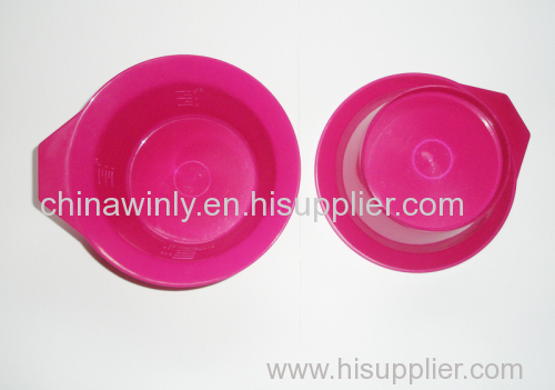 Pink Plastic tint bowl