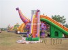 Inflatable swimming pool slide small kids water slide for fun