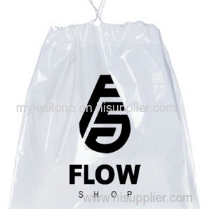Custom Printed Plastic Drawstring Bags