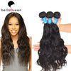 10 inch - 30 inch Unprocessed Natural Black Indian Virgin Hair Of Water Wave Style
