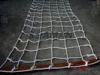 Marine Scrambling Net Boat Safety Ladder With Wooden Spreaders PE / Nylon