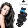 Salon use Body Wave Natural Black Indian Virgin Hair Weft For Women