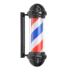 2015 hot sale rotating and lighting barber sign pole