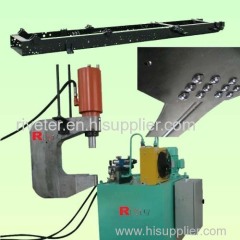 chassis riveting machine hanging riveting machine portable riveting machine hydraulic riveting machine