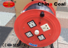 retractable cable reel LBD mobile cable spool with triangular bracket cable reel