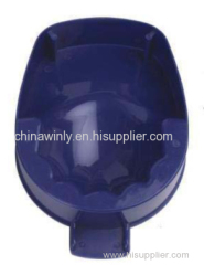 lower dark blue Plastic tint bowl