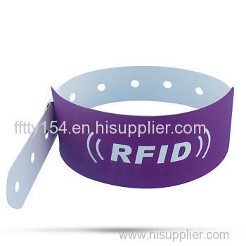 RFID Paper Disposable Wristband HC-ZZ001