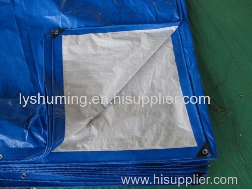 Heavy duty PE tarpaulin sheet ready made Waterproof 100% high tear-resistance