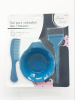 3 pcs blue Plastic tint brush