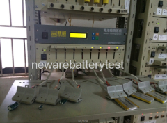 Mobile phone battery testing machien