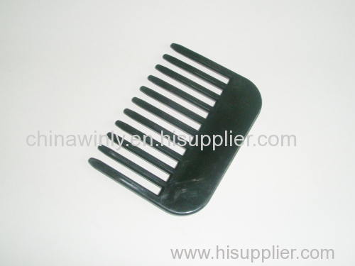 11 Teeth Black Plastic Professional comb