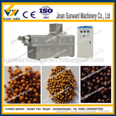 Most popular extruder floating fish feed process line