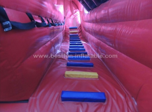 Red inflatable shoes slide new desgin 2016