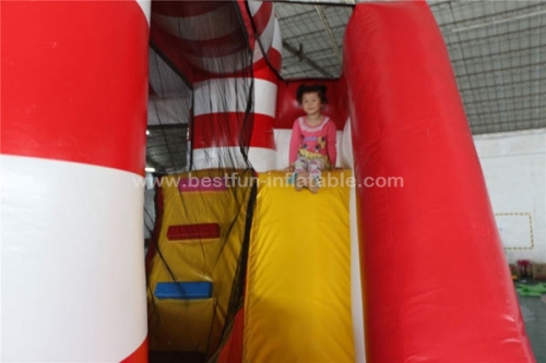 Pirate captain inflatable jumping bounce combo