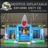 Shark inflatable playground under the sea small fun city