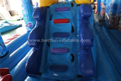 Shark inflatable playground under the sea small fun city