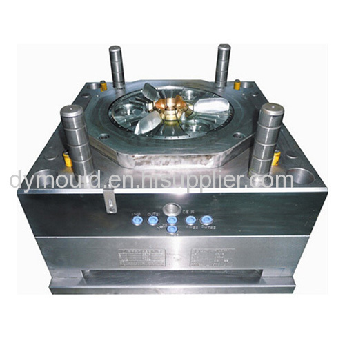 Export high precision fan leaf plastic mold injection molding processing