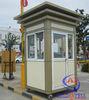 Color Steel Removable Portable Guard Booth For Toll Station / Bank / Garden / Hotel