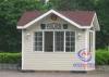 Security Police Prefab Guard House With Enough Inside Space And Complete Equipment
