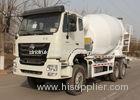 Drum Trailer Concrete Mixer 10CBM 290HP 6X4 RHD Pump Concrete Truck