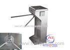 Waist Height Stainless Steel Automatic Tripod Turnstile Gate Counter Function With Reading Card Cont