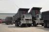 High Rigidity Cargo Body LHD 6X4 10 Wheel Dump Truck With 70 Tons Capacity