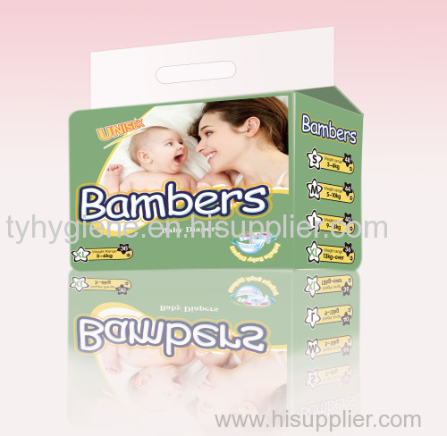 Extra Large size disposable baby diaper