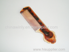 Flower Handle Plastic Professional Comb
