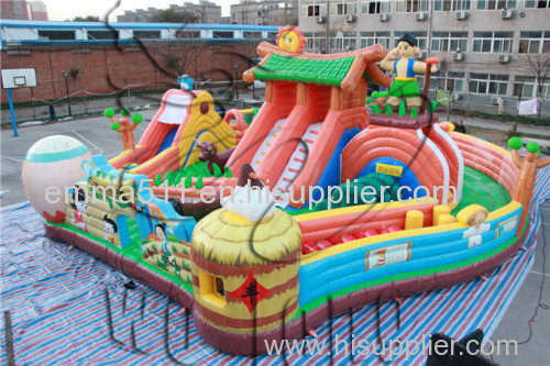 Eco-friendly cheap inflatable bouncy castle for children