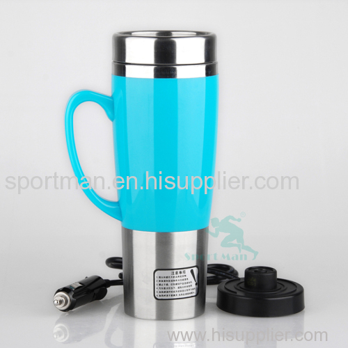 Character Electric Heated Thermos Vacuum Flask Coffee Travel Mug