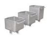 Stainless Steel Meat Cart 120 Liter / 200 Liter / 300 Liter With Beval Or Flat Mouth