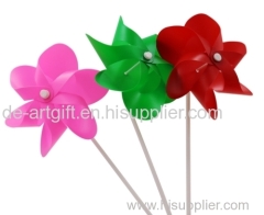 Plastic garden windmills plastic windmill toy for kids