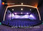 Customized 150 People 4D Cinema Equipment XD Movie Theatre Blow Air To Face