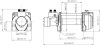 winch KHD-10 hydraulic winch