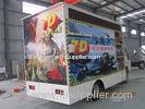 5d cinema equipment Mobile Movie Theater with Back poking / Air injection