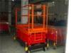 Self propelled hydraulic lift platform with overload protection device